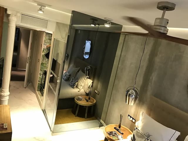 阿巴魯精品設計飯店-高級雙人房, 陽台-12