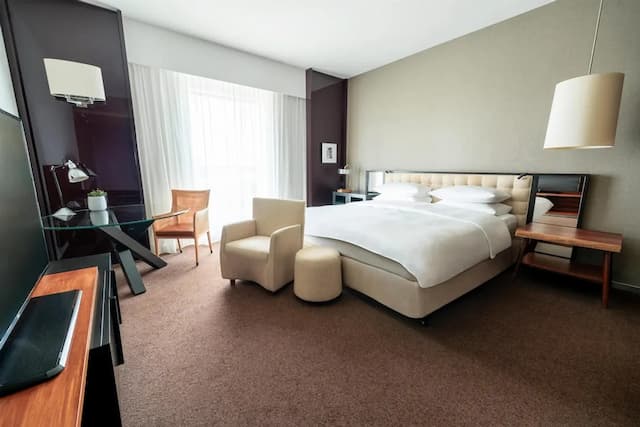 Grand Hyatt Berlin-客房, 1 张特大床-5