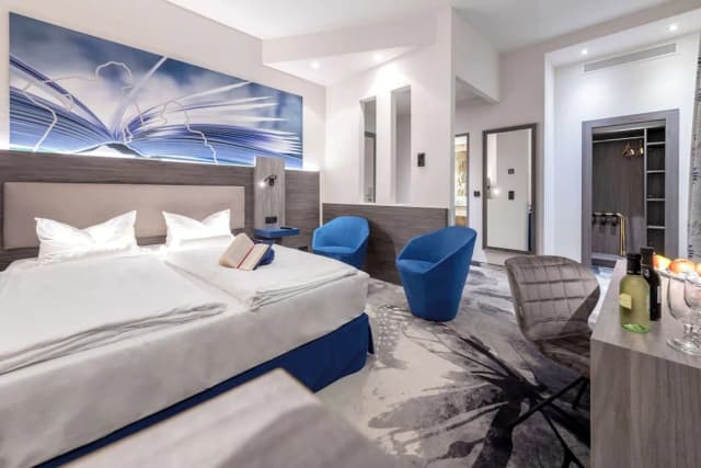 ベストウェスタン プレミア ホテル ヴィラ ストックム-エグゼクティブ ルーム ダブルベッド 1 台 コートヤードビュー-4