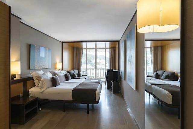 巴塞隆拿埃斯特拉酒店-豪華雙人或雙床房, 露台, 海景-2