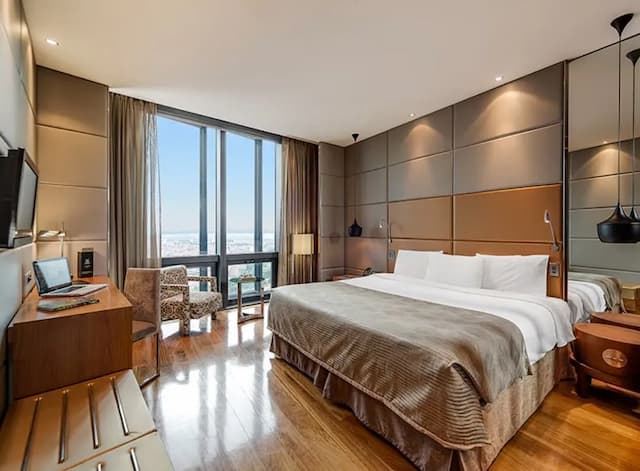 歐洲之星馬德里摩天樓飯店-高級單人房 (Views to Castellana)-8