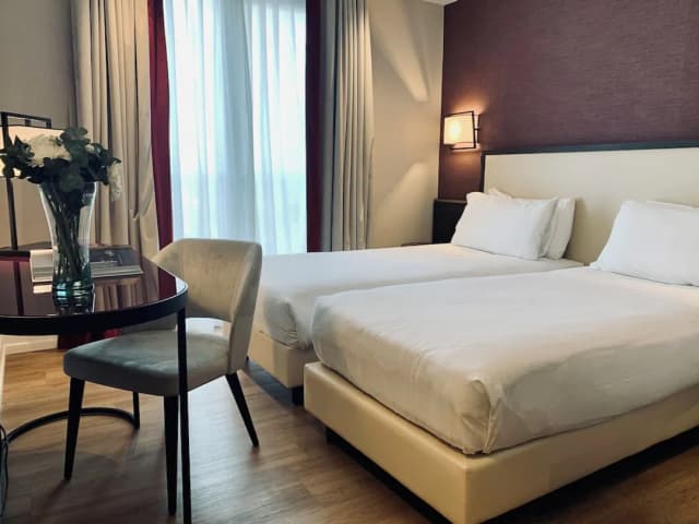 聖馬丁飯店-經典雙床房-5