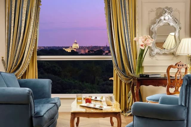 Parco dei Principi Grand Hotel & SPA - Preferred Hotels & Resorts-Junior Suite Villa Borghese Park View-3