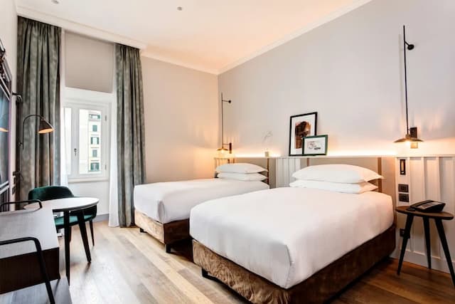 더블트리 바이 힐튼 로마 몬티-슈피리어룸, 싱글침대 2개-3