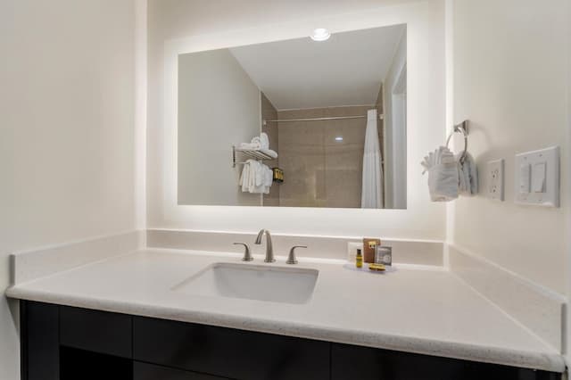 貝斯特韋斯特普拉斯洛杉磯米德頓飯店-標準客房, 2 張加大雙人床, 冰箱和微波爐, 邊間-4