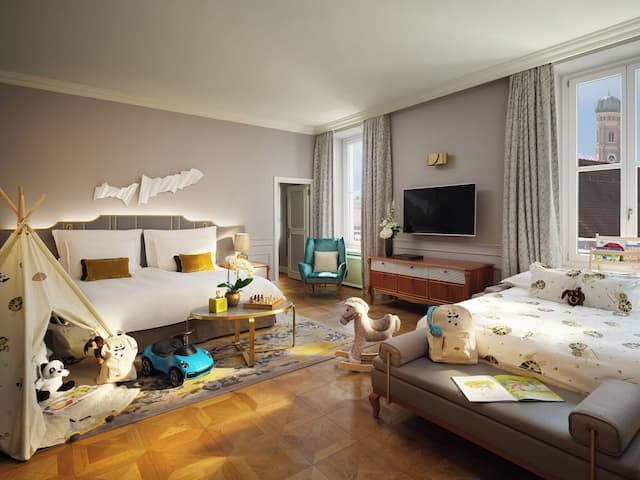 Mandarin Oriental, Munich-Family Suite (Deluxe)-1