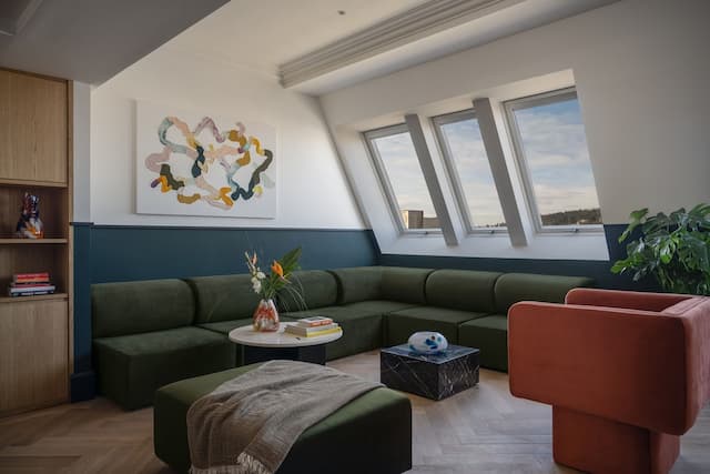 알마낙 X 알크론 프라하-프레지덴셜 스위트, 킹사이즈침대 1개-5