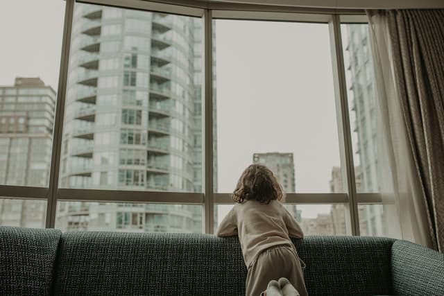 힐튼 밴쿠버 다운타운-스위트, 퀸사이즈침대 1개, 시내 전망 (2 Room)-6