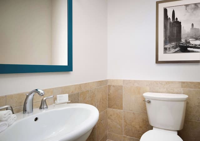 ハンプトン イン シカゴ ダウンタウン / マグニフィセント ミレ-スイート キングベッド 1 台 禁煙 冷蔵庫 & 電子レンジ-5