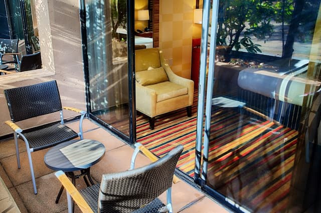 피나클 호텔 하버프런트-룸, 더블침대 2개, 파티오-3