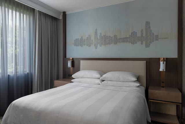 芝加哥醫學園區/UIC 萬怡酒店-開放式客房, 1 張特大雙人床-7