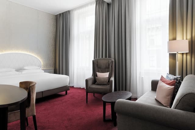 호텔 라트하우스파크 빈 - 핸드리튼 컬렉션 (오픈 예정 2026년)-디럭스룸, 킹사이즈침대 1개-1