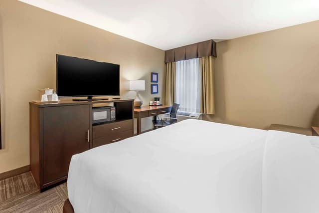 컴포트 인 & 스위트 시택 에어포트-스탠다드룸, 킹사이즈침대 1개, 금연-8