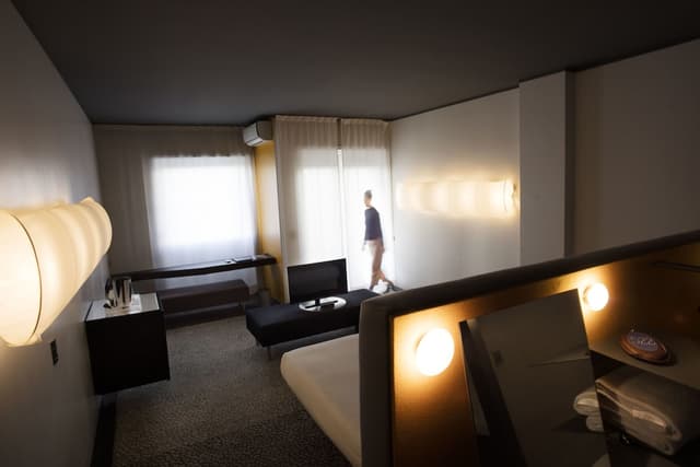 Hotel Ripa Roma-高级双人房, 1 张双人床, 阳台-2