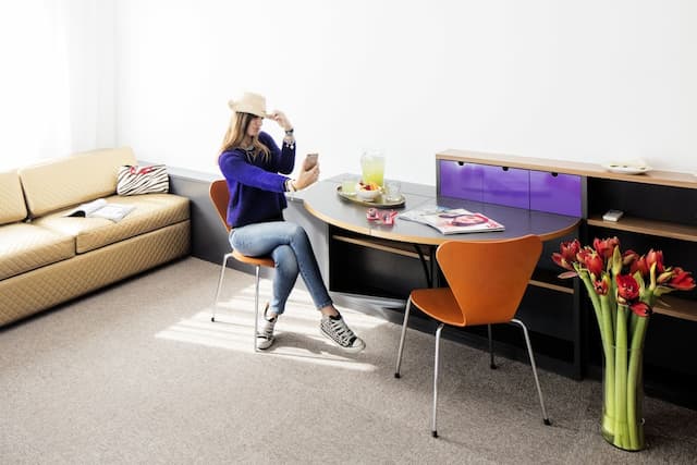 ホテル リパ ローマ-スタンダード ダブルルーム ダブルベッド 1 台 バルコニー-1