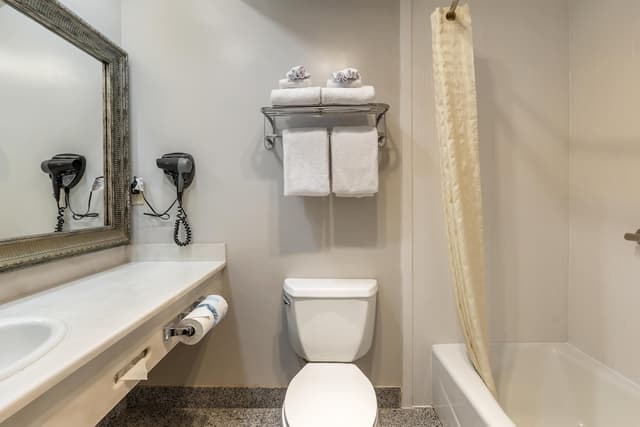 貝斯特韋斯特機場公園飯店 - 洛杉磯 LAX 機場-標準客房, 2 張標準雙人床, 吸煙房, 冰箱和微波爐-5