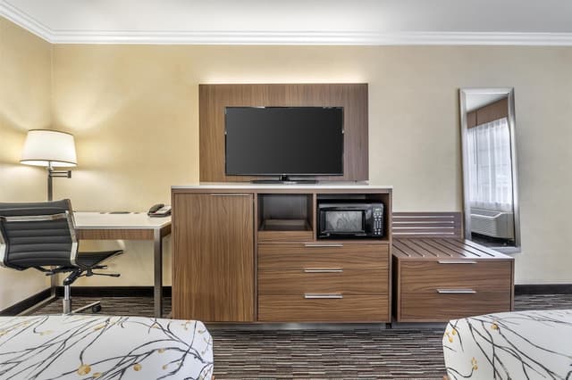 貝斯特韋斯特機場公園飯店 - 洛杉磯 LAX 機場-標準客房, 2 張加大雙人床, 非吸煙房, 冰箱和微波爐-3