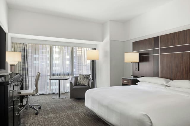 New York Marriott Marquis-Deluxe Room, 1 King Bed (Hearing Accessible)-3