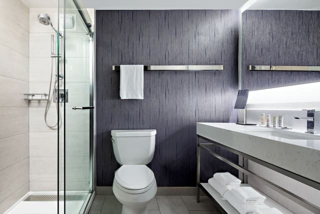 New York Marriott Marquis-Times Square View Room, 2 Double Beds (Hearing Accessible)-7