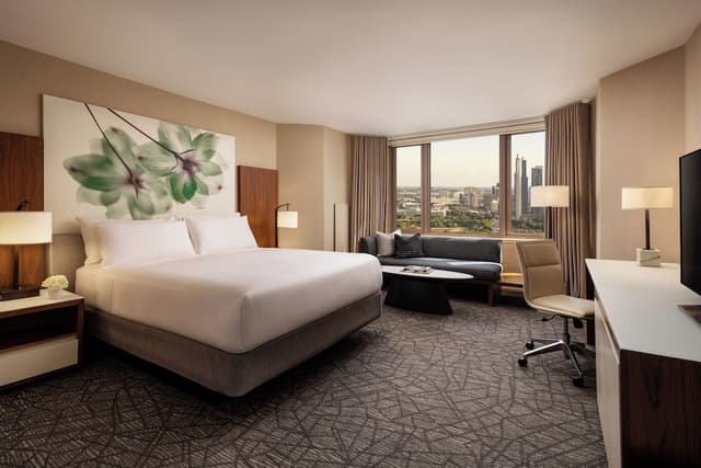 페어몬트 시카고 앳 밀레니엄 파크-시그니처룸, 킹사이즈침대 1개, 호수 전망 (or striking Park View)-1