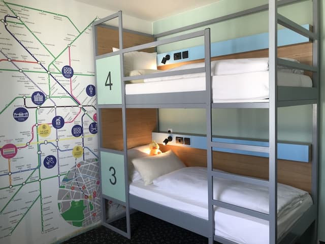 Grand Hostel Berlin Urban-宿舍, 男女混合宿舍 (4 beds)-7