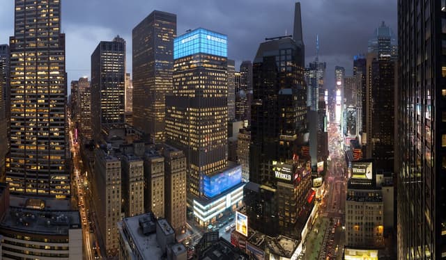 M Social Hotel New York Times Square-Room, 2 Double Beds, City View (Social)-8