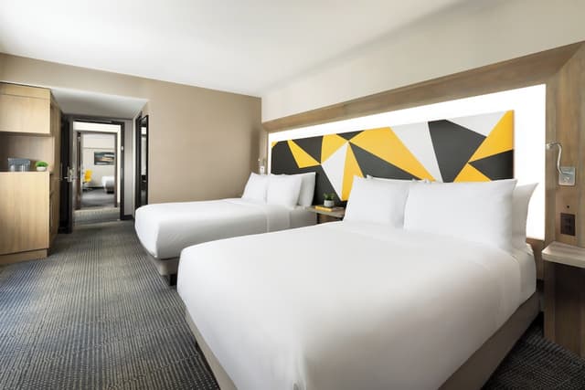 M Social Hotel New York Times Square-Superior Room, 2 Double Beds (Hudson River View)-7