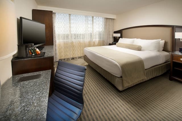 Skybridge Seattle Airport Hotel-Standard Room, 1 King Bed (Mobility/Hearing Access, Roll-in Shwr)-5