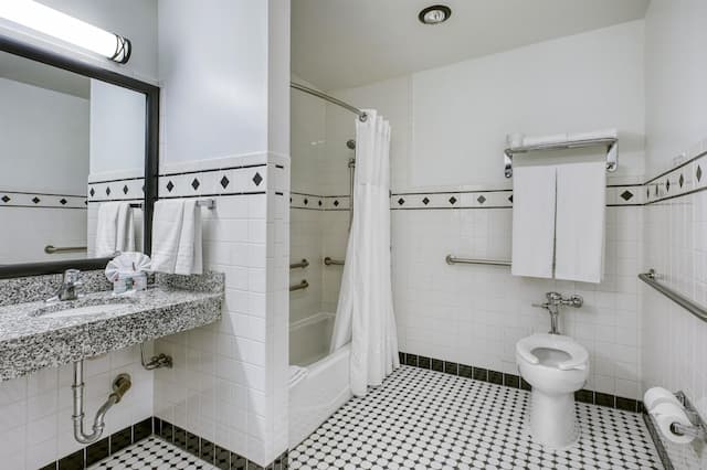 ベストウェスタン リバー ノース ホテル-スタンダード ルーム ダブルベッド 2 台 バリアフリー 浴槽 (Larger Room)-4