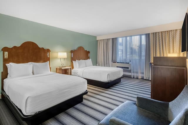 ベストウェスタン リバー ノース ホテル-スタンダード ルーム ダブルベッド 2 台 バリアフリー 浴槽 (Larger Room)-3