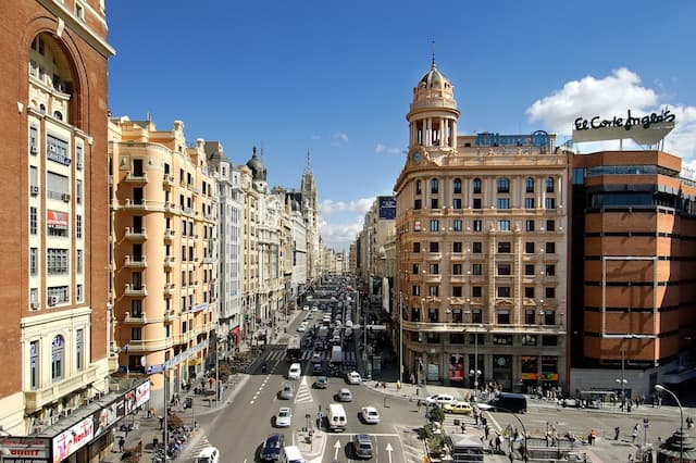 Hotel Vincci Capitol-Deluxe Panoramic Gran Vía Room (Single Use)-1