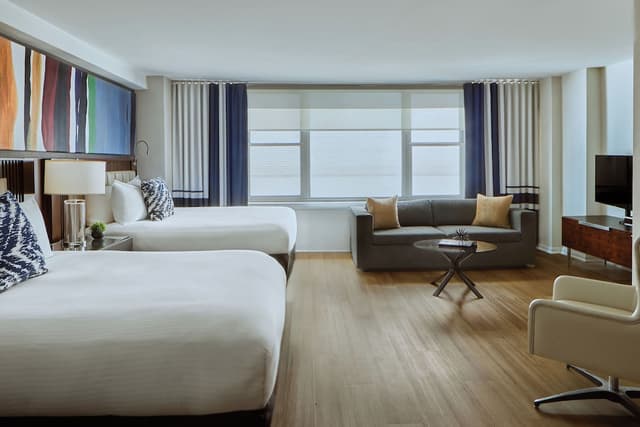 더 피프티 소네스타 호텔 뉴욕-스위트, 퀸사이즈침대 2개, 테라스-14