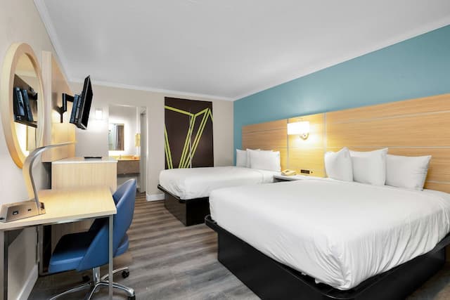 슈어스테이 바이 베스트 웨스턴 샌프란시스코 마리나 디스트릭트-스탠다드룸, 더블침대 2개, 금연, 냉장고 및 전자레인지-4