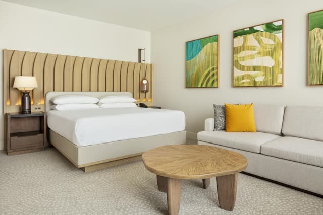 힐튼 와이콜로아 빌리지-그랜드룸, 킹사이즈침대 1개 및 소파베드, 바다 전망 (Palace Grand, Newly Renovated)-5