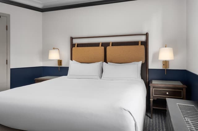 奧靈頓/埃文斯頓希爾頓飯店-客房, 1 張特大雙人床-2