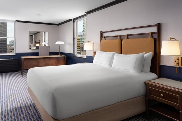 奧靈頓/埃文斯頓希爾頓飯店-套房, 1 張特大雙人床-1