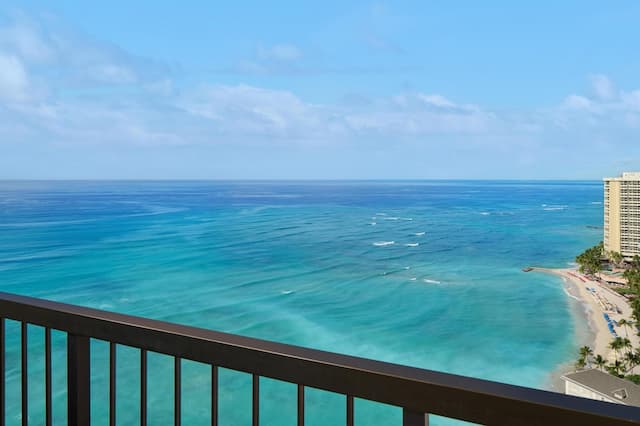 하얏트 리젠시 와이키키 비치 리조트 & 스파-주니어 스위트, 킹사이즈침대 1개 및 소파베드, 바닷가-15