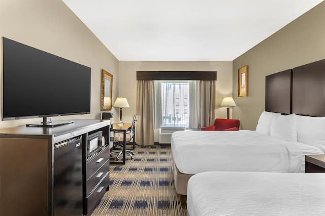 貝斯特韋斯特普拉斯傳承酒店-標準客房, 2 張加大雙人床, 非吸煙房, 雪櫃和微波爐-1