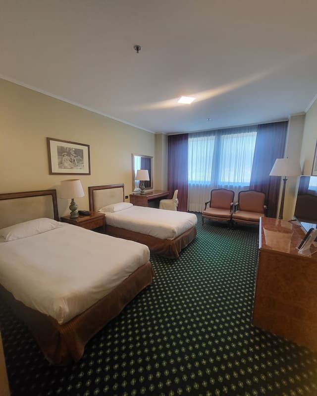 Tower Genova Airport Hotel & Conference Center-Superior Double Room Single Use, 2 Twin Beds-1