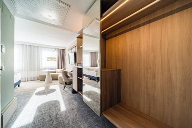 보코 비엔나 프라터 바이 IHG-스탠다드룸, 싱글침대 2개 (Walk-In Shower)-5