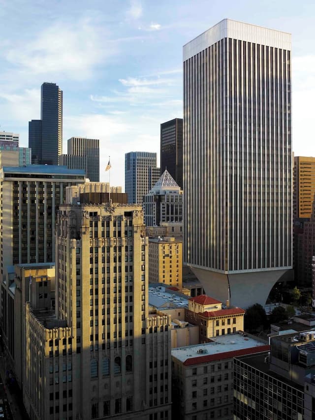 西雅圖喜來登大酒店-客房, 1 張特大雙人床-7