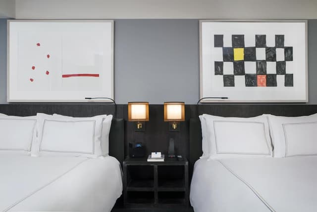 Conrad New York Downtown-Deluxe Suite, 2 Double Beds-1