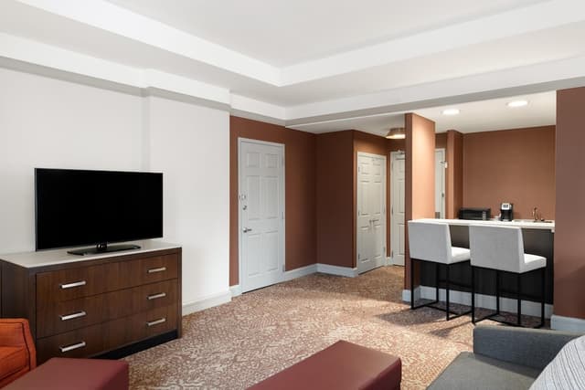 芝加哥市中心/華麗一英里希爾頓花園酒店-普通套房, 1 張特大雙人床及 1 張梳化床-3