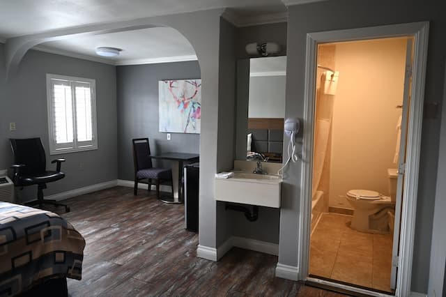 Hollywood Stars Inn - In Los Angeles (Hollywood)-标准房, 1 张特大床-6