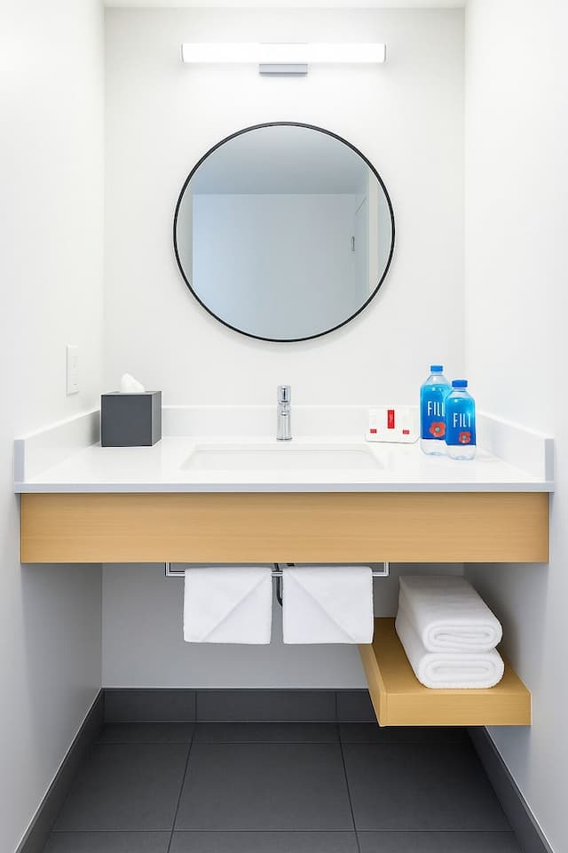 洛杉磯西市中心溫德姆華美達酒店-豪華客房, 1 張特大雙人床-4