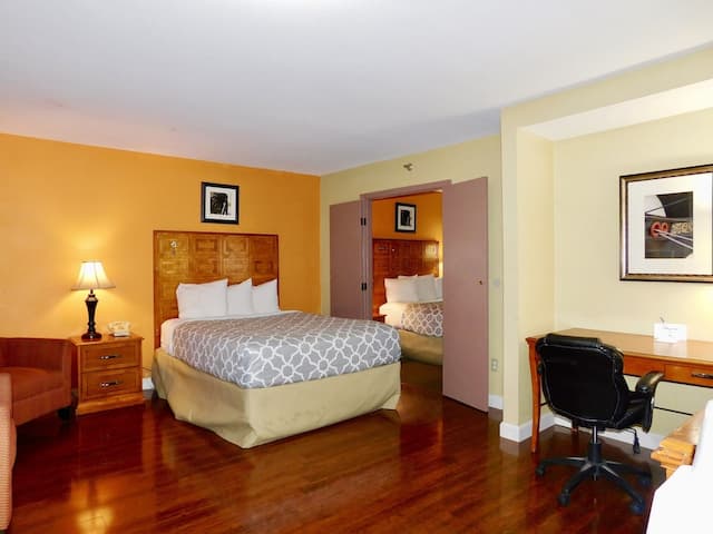 アメリカズ ベスト バリュー イン & スイーツ アンカレッジ エアポート-スイート クイーンベッド 2 台 禁煙-4