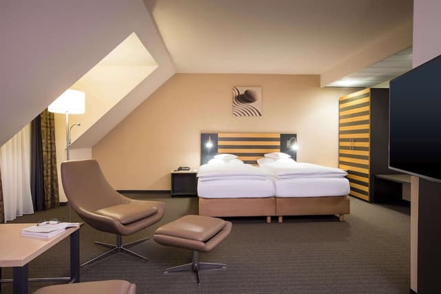 法蘭克福赫斯特林德納酒店 - 凱悅尚選品牌成員-客房, 1 張加大雙人床-1