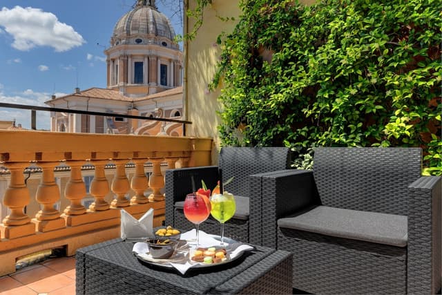 米蘭廣場品牌飯店-普通套房, 露台-1