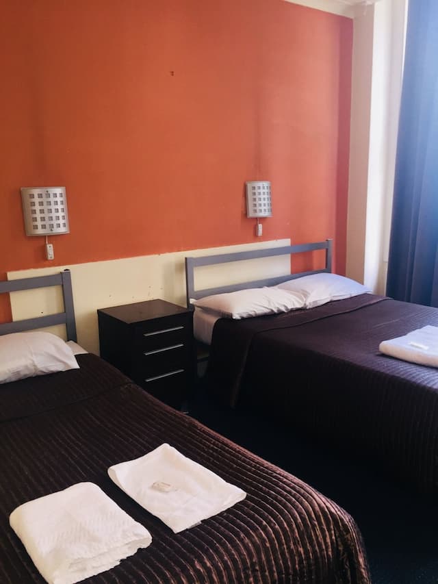 格雷西姆酒店-基本雙床房, 共用浴室-5