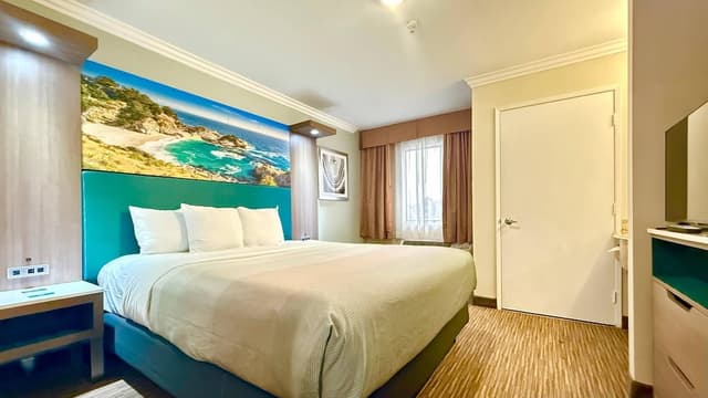 洛杉磯機場 - LAX 凱藝套房飯店-套房, 1 張特大雙人床和 1 張沙發床, 非吸煙房 (1 Person Sofa Bed)-8